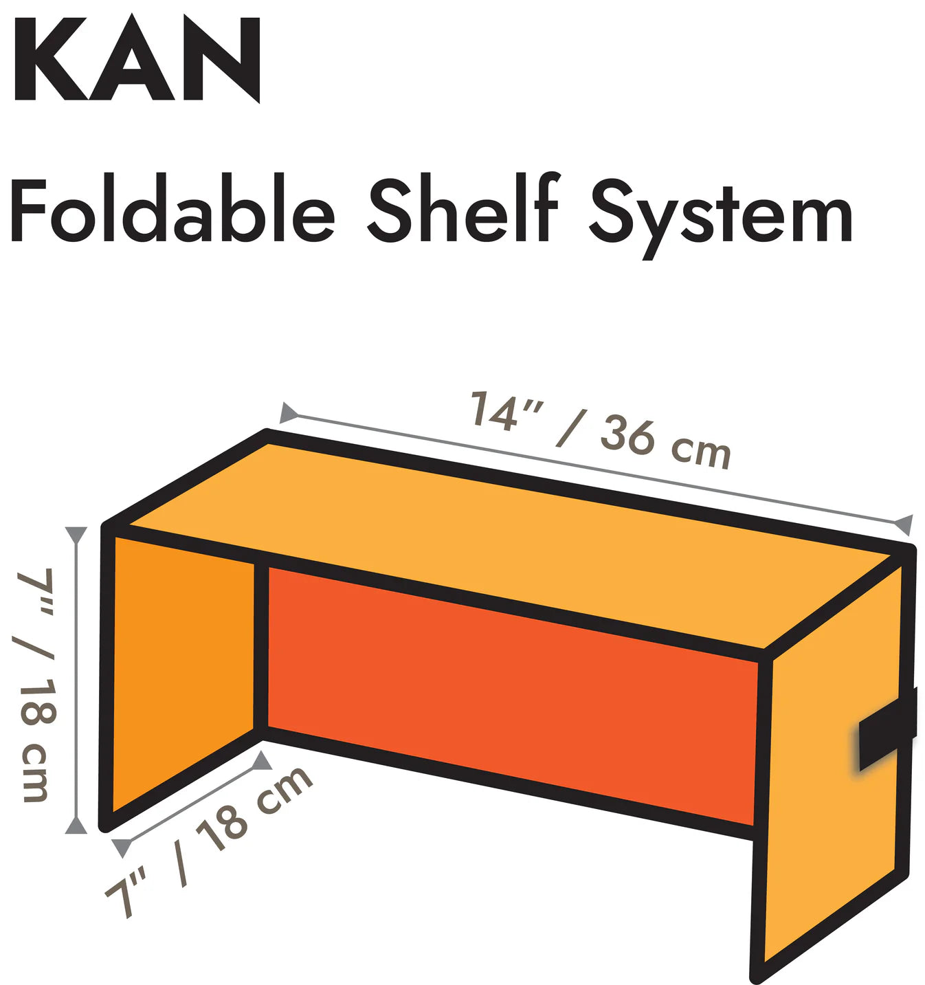 KAN - Foldable Shelf for MAX-FT