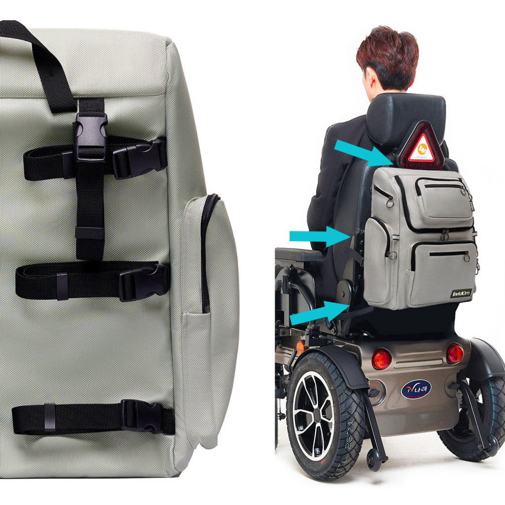 STAR Deluxe-FT Wheelchair Backpack (30L)